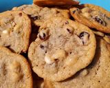 A picture of step 7 of White Chocolate and Cranberry Cashew Cookies.