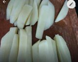 A picture of step 1 of French fries.