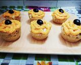 A picture of step 10 of Orange black berry muffins.