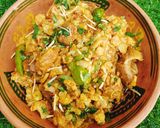 A picture of step 7 of گوبھی گوشت 😋😋.
