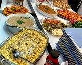 عکس مرحله 5 از دستور سوپ مرغ و قارچ با شیر و خامه