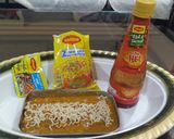 A picture of step 8 of -e- Laccha maggi gravy paneer masala.