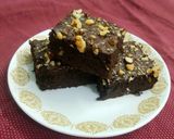 A picture of step 7 of Walnut Almond Brownies.