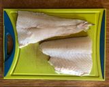 Fogasfilé sült tökön és lila burgonyán recept fázis 7 fotója