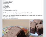A picture of step 1 of Nescafe cake.