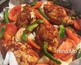 A picture of step 6 of Baked Chicken and Vegetables Tray.