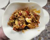 Foto del paso 5 de la receta: 🇦🇷 Empanadas jugosas de carne cortada a cuchillo - Empanadas de matambre criollas, bien Argentinas 🇦🇷