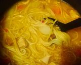 A picture of step 5 of Homemade Chicken Soup and White Rice.