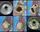Foto langkah ke 4 dari resep Roti Manis Lembut Tanpa Mixer Tanpa Ulen.