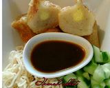 Foto langkah ke 9 dari resep Empek-empek ikan Colin Cuko sambel terasi.