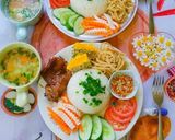 Hình bước làm 6 của món Cơm tấm sườn bì chả và canh súp
