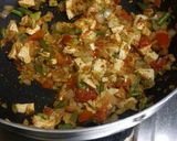 A picture of step 1 of Paneer chat.