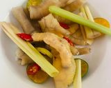 Hình bước làm 7 của món Chân gà ngâm sả tắc