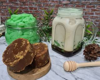 Es Cendol Susu Gula Merah - Step 6