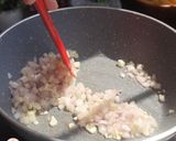 A picture of step 3 of Penne Arrabiata.