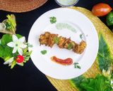 A picture of step 6 of Vegetables pakoray.