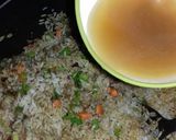 A picture of step 7 of Minced meat fried rice.