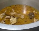 A picture of step 5 of Chicken yakhni pulao😋.