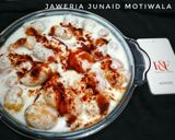 A picture of step 7 of Moong Dahi phulki😃😃.