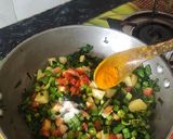 A picture of step 3 of Stir fried mix vegetables.