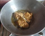 A picture of step 3 of Chicken Lollipop.