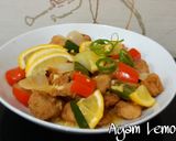 Foto langkah ke 8 dari resep Ayam Saos Lemon.