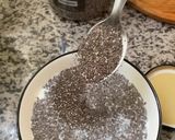 Une image de l'étape 2 de 🍒BREAKFAST TIME 🐝GRAINES DE CHIA 🍇 FRUITS🫐🍌🍓.