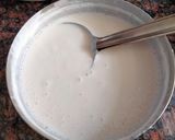 A picture of step 1 of Vrat wala instant sabudana and samak rice dosa.