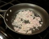 A picture of step 1 of Cheeseburger Egg rolls.