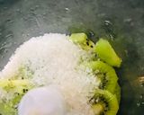 A picture of step 1 of Kiwi Soda.