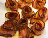 A picture of step 6 of Candied Sweet and Savory Bacon Rolls 🥓.