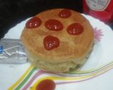 A picture of step 5 of Potato Tikki Cheese Burger.