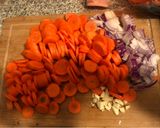 Foto del paso 1 de la receta: Salsa de zanahoria vegana con tofu ♥️