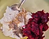 A picture of step 3 of Beetroot Deep.