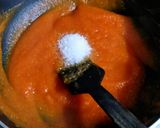 A picture of step 3 of Papaya Ladoo.