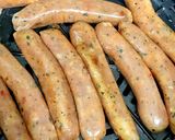 A picture of step 2 of My Chicken Sausage with Pasta in a Creamy Soft Cheese sauce 😆.