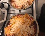 A picture of step 2 of Lasagña roll.