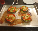 Foto del paso 5 de la receta: Pizza de champiñones portobello keto