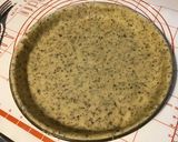 Une image de l'étape 3 de Quiche « pas Lorraine » au jambon blanc,oignon de roscoff et feta grecque (pâte brisée au basilic).