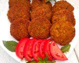 عکس مرحله 4 از دستور کتلت مرغ و عدس
