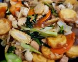 Foto langkah ke 4 dari resep Sapo Tahu Ayam.