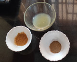 A picture of step 3 of Aam panna.