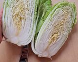 Foto del paso 1 de la receta: Fermentado de akusai o col china 🥬 (entre el kimchi y el chucrut, mi fermentado) 🥬