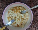 Foto del paso 5 de la receta Tortilla de coliflor rellena de queso 🧀