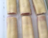 Foto del paso 3 de la receta: Rollitos de pasta, rellenos de jamón cocido y ricota