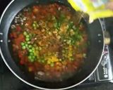 A picture of step 3 of Healthy Zero oil Oats Masala magic.