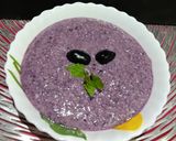 A picture of step 5 of Jamun Raita.
