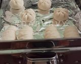Foto langkah ke 9 dari resep BAKPAO EKONOMIS TANPA ULEN TANPA MENTEGA hasilnya empuk putih.