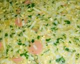 Foto del paso 2 de la receta: Tortilla de arroz y salchichas