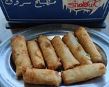 صورة لخطوة 6 من وصفة حشوة سبرينج رولز من بواقي صدور الرومي